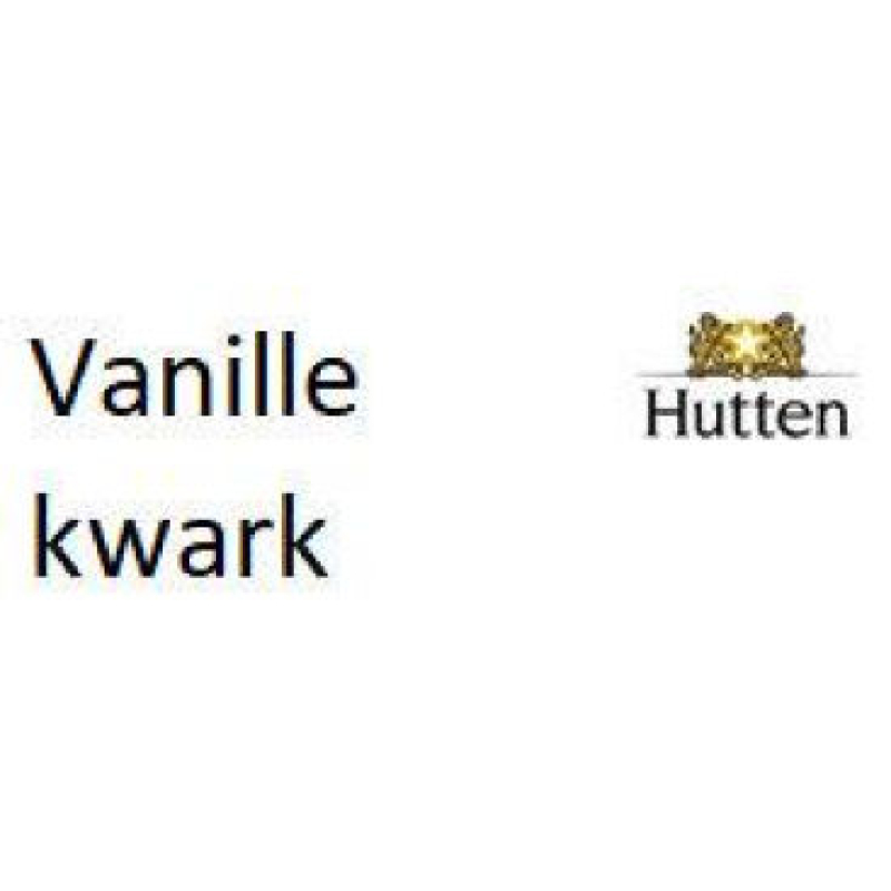 Etiket Hutten Vanille kwark (15007)